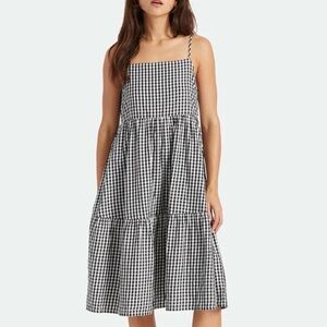 Brixton Women's Gingham Midi Dress M